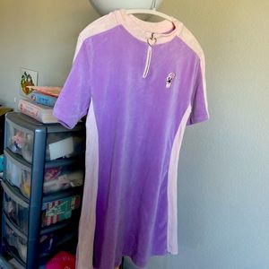 Lazy oaf Esther Kim cross over rare tennis velour dress